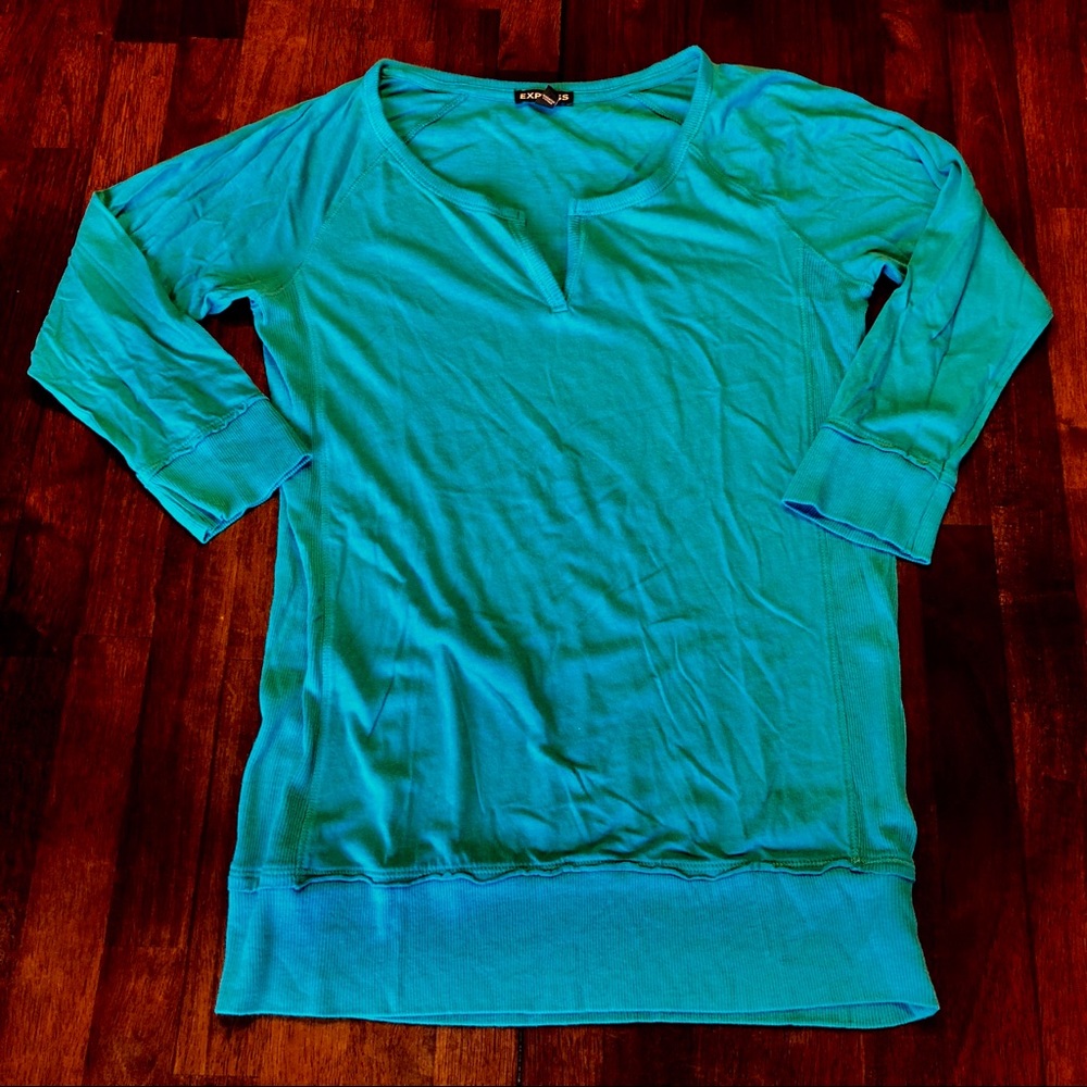 Express 3/4 Sleeve Light-weight Henley